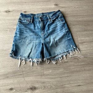 American Eagle Relaxed Denim Shorts Sz 0